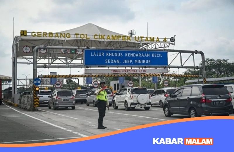 Arus Balik Memuncak Hari Ini! 26 Gardu Tol Cikatama Disiagakan, One Way Berlaku