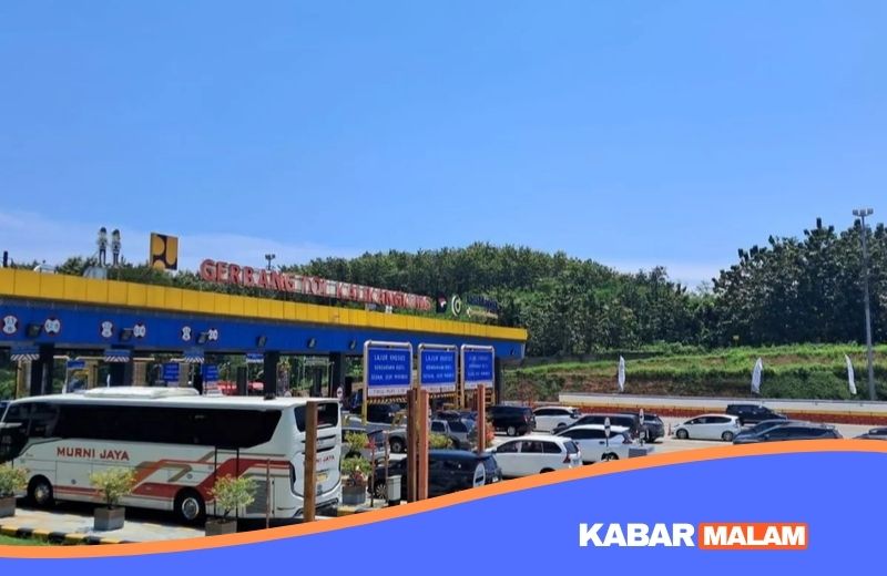 Arus Balik Mulai Membludak! Tol Kalikangkung Diserbu Kendaraan Menuju Jakarta