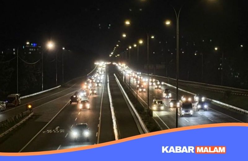 Arus Balik Mulai Menggila! 56 Ribu Kendaraan Serbu Tol Cipali Arah Jakarta dalam Semalam