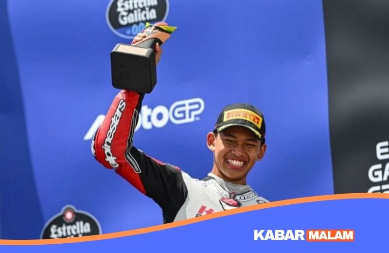 Sejarah Tercipta! Veda Ega Naik Podium Moto3 Brasil, Indonesia Makin Diperhitungkan di Dunia Balap