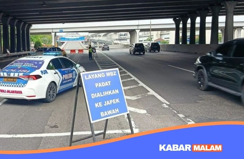 Tol MBZ Dibuka-Tutup Mendadak! Lonjakan Kendaraan Picu Rekayasa Lalu Lintas Darurat