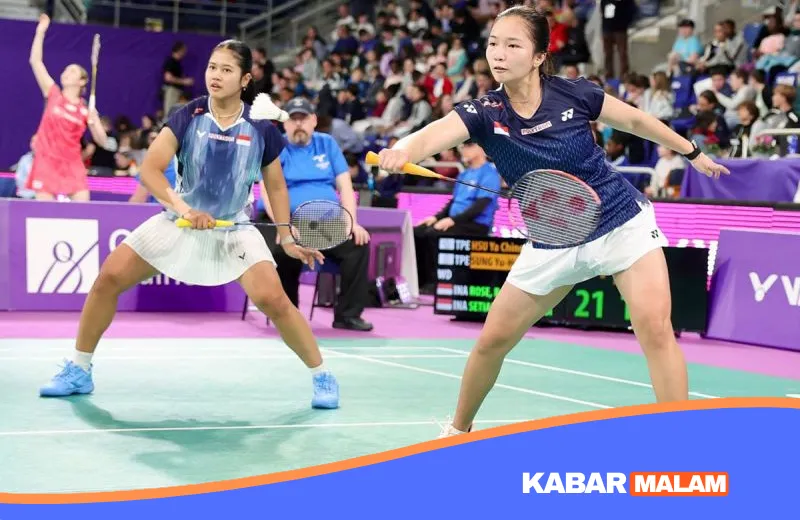 Ganda Putri Indonesia Menggila di Prancis, Rachel/Febi Siap Sikat Jepang di Semifinal!