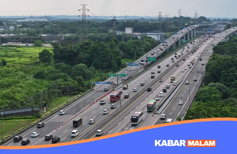 Waduh! Arus Balik ke Jakarta via MBZ Meledak 202 Persen, Pemudik Mulai Serbu Ibu Kota!