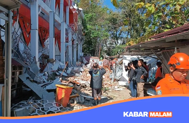 Innalillahi! Gempa Dahsyat Magnitudo 7,6 Guncang Manado, Lansia Tewas Tertimpa Reruntuhan