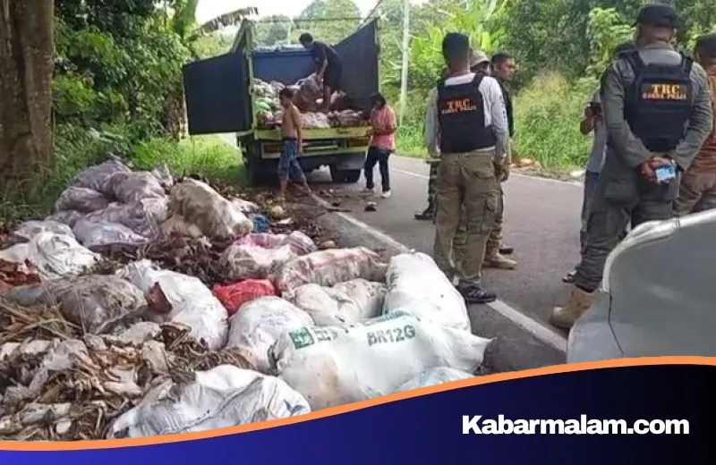Aksi Nekat Buang Sampah Lintas Kota: Tiga Pria di Pandeglang Terancam Denda Rp 200 Juta