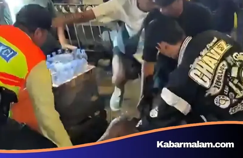 Amukan Massa di Stasiun Bogor: Gelandangan Babak Belur Usai Banting Gitar Pengamen yang Tak Beri Uang