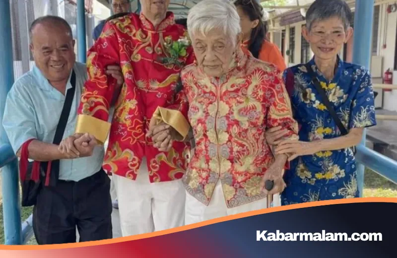 Cinta Tak Kenal Usia: Kisah Haru Nenek 91 Tahun Temukan Tambatan Hati di Panti Jompo Penang