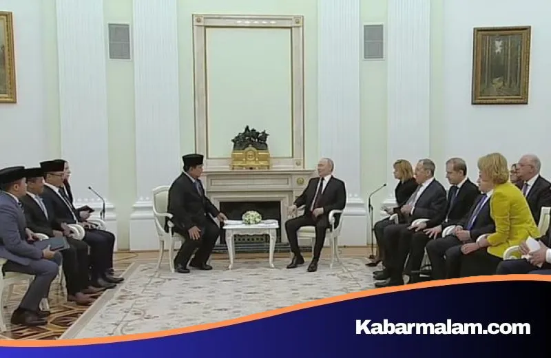 Diplomasi di Jantung Rusia: Presiden Prabowo Subianto Perkuat Kemitraan Strategis Bersama Vladimir Putin di Kremlin
