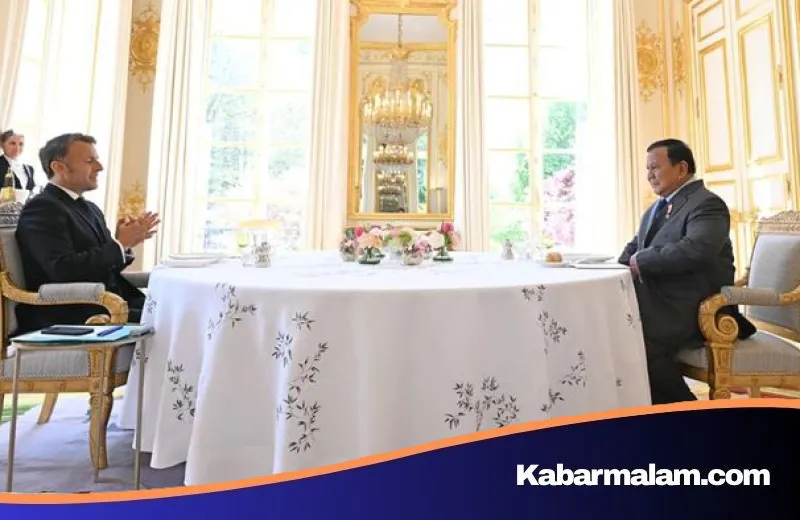 Diplomasi Hangat di Istana Élysée: Prabowo dan Macron Bahas Masa Depan Energi Hingga Pendidikan