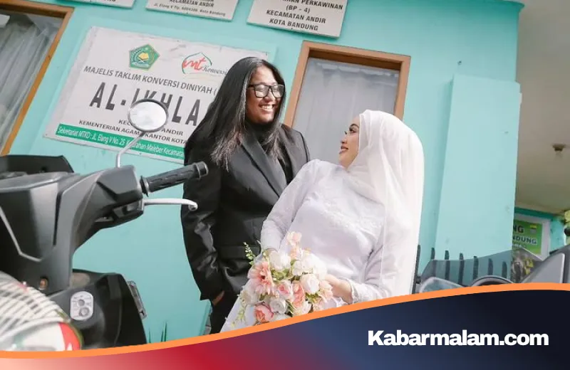 Inspiratif! Pasangan Bandung Ini Viral Usai Pilih Nikah di KUA dengan 27 Tamu Demi Tabungan Masa Depan