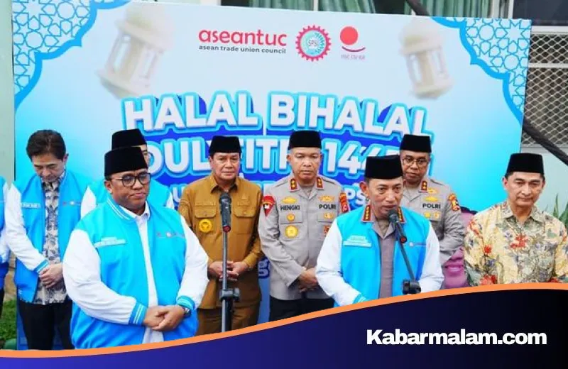 Kapolri Listyo Sigit Ajak Buruh Rayakan May Day di Monas: Pererat Sinergi demi Iklim Investasi Sehat