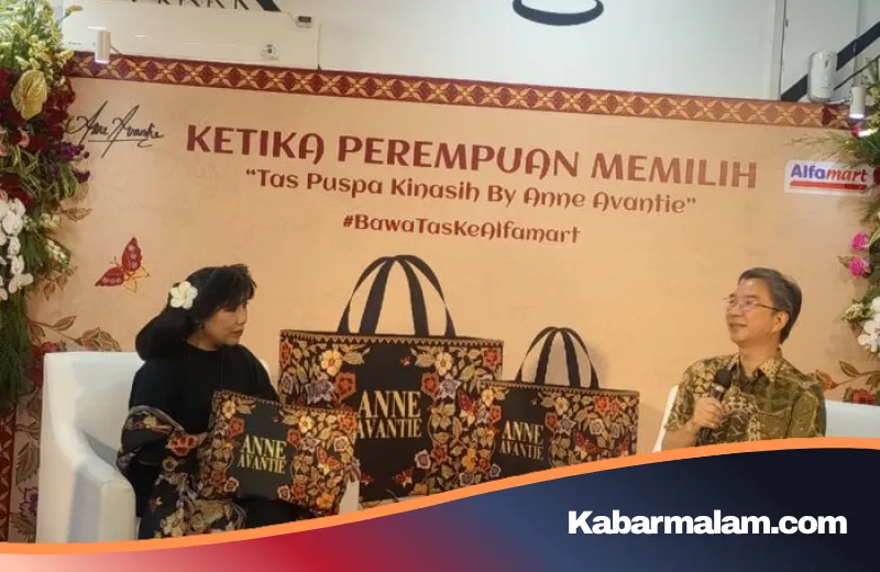 Kolaborasi Estetik Alfamart dan Anne Avantie: Menghidupkan Spirit Kartini Lewat Totebag 'Puspa Kinasih'
