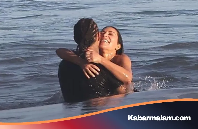 Makin Terang-terangan, Kim Kardashian dan Lewis Hamilton Pamer Kemesraan di Pantai Malibu