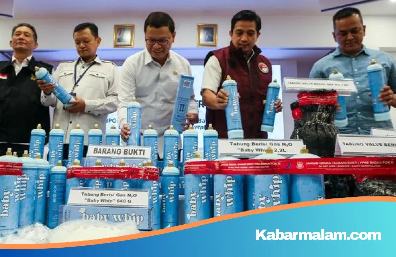 Menguak Peredaran 'Baby Whip' Ilegal: Ancaman Tersembunyi Gas Tertawa yang Menargetkan Gen Z