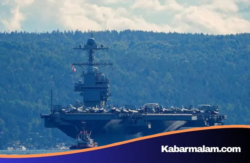 Misi Bersejarah Berakhir: Kapal Induk USS Gerald R. Ford Tinggalkan Timur Tengah Setelah Pecahkan Rekor Pengerahan Terla