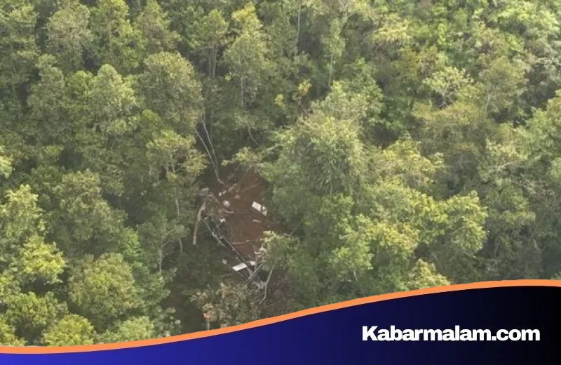 Misteri Helikopter PK-CFX: Serpihan Ditemukan di Hutan Sekadau, Nasib 8 Penumpang Belum Terungkap