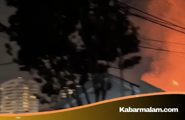Musibah Kebakaran Landa Rumah Anisa Rahma dan Anandito Dwis, Isak Tangis Pecah di Tengah Malam