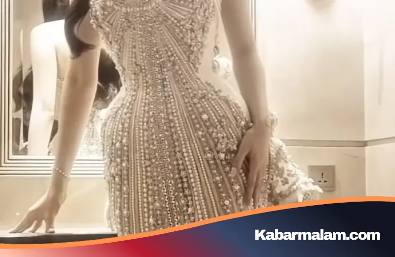 Pesona Glamor Syifa Hadju di Resepsi Pernikahan, Tampil Memukau dalam Balutan Gaun Tex Saverio