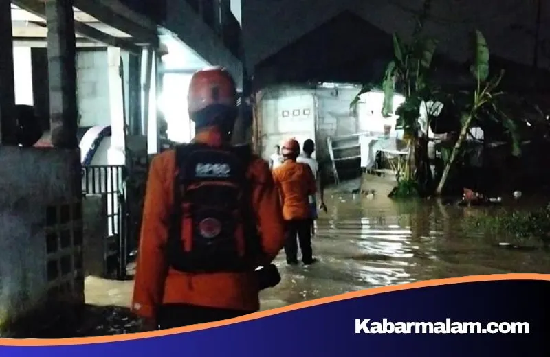 Sungai Ciapus dan Cibinong Meluap, Puluhan Rumah di Ciomas Bogor Terendam Banjir Hingga 1 Meter