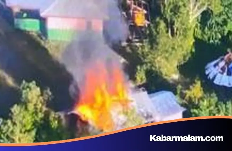Teror di Distrik Pogoma: OPM Lekagak Telenggen Bakar Rumah Warga, Penduduk Puncak Papua Mengungsi