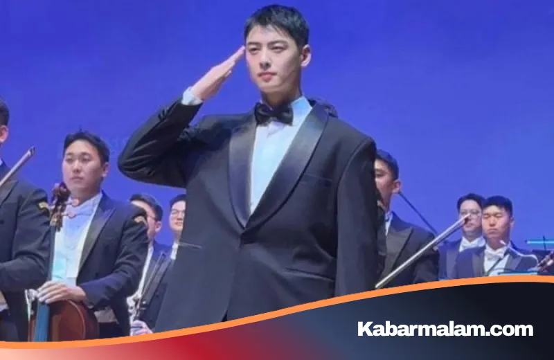 Usai Selesaikan Skandal Pajak Rp 152 Miliar, Cha Eun Woo Kembali Memukau di Panggung Orkestra Militer