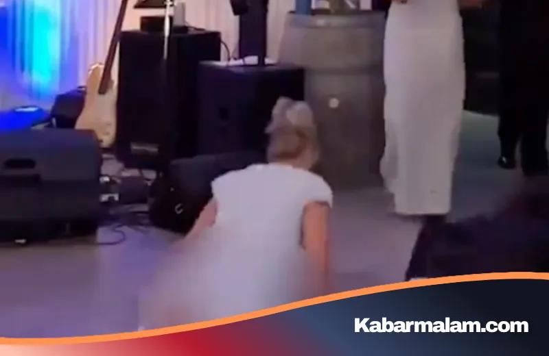 Aksi 'The Worm' Berujung Petaka, Gaun Bridesmaid Ini Robek Hingga Terekspos di Tengah Pesta Pernikahan