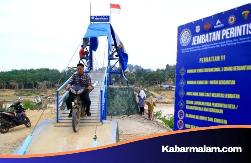 Bangkit dari Bencana, Jembatan Lubuk Sidup Kembali Hubungkan Nadi Ekonomi Aceh Tamiang