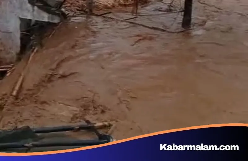 Banjir Bandang Terjang Desa Jamali Cianjur: 35 Rumah Terendam dan Puluhan Keluarga Mengungsi