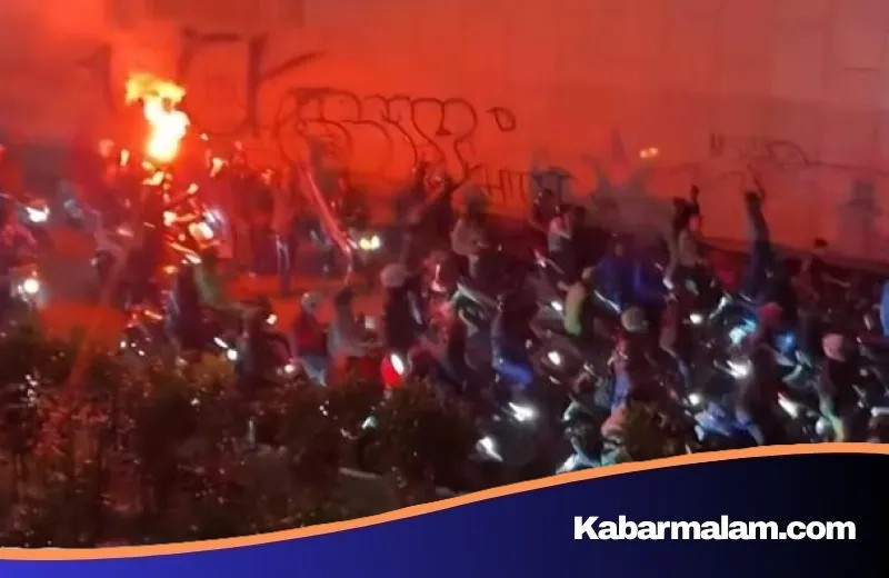 Bogor Mencekam! Bentrok Suporter Persib dan Persija Pecah di Jalan Sholis, Dua Korban Dilarikan ke RS
