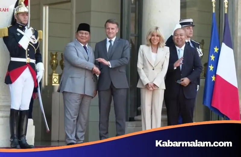 Diplomasi di Istana Élysée: Prabowo dan Macron Pertegas Dukungan untuk Kemerdekaan Palestina
