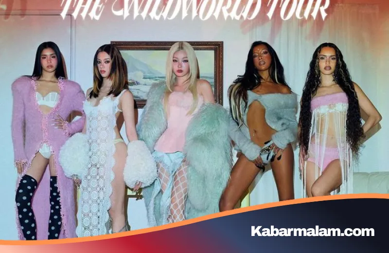 Gaya Berani KATSEYE dalam Poster 'Wildworld Tour' Tuai Kritik, Pilihan Busana Lingerie Jadi Sorotan
