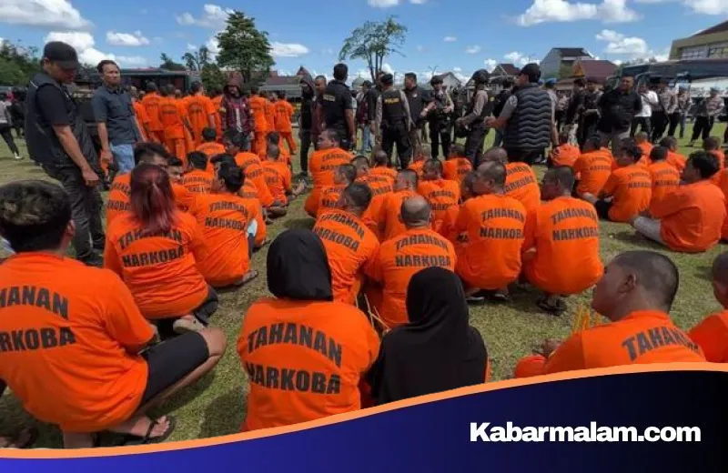Gebrakan Operasi Antik Lancang Kuning 2026: Polda Riau Gulung 557 Tersangka Narkoba dalam Dua Pekan