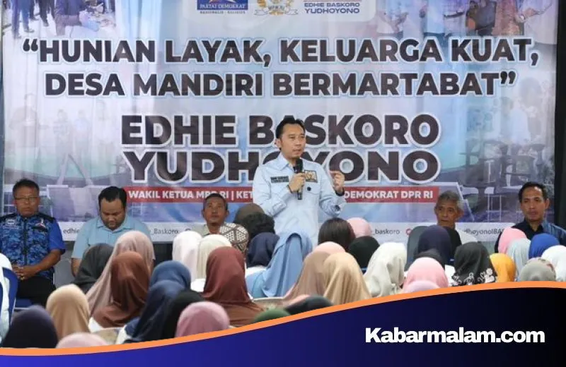 Ibas Dorong Transformasi Ekonomi Desa di Pacitan Lewat Hunian Layak dan Program Gizi Gratis
