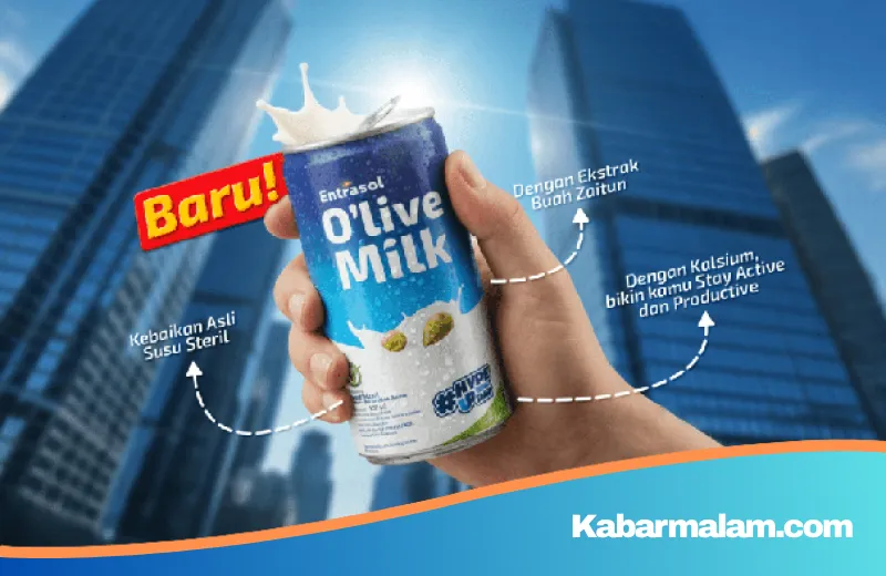Inovasi Susu Zaitun Entrasol O'Live Milk: Rahasia Sehat Praktis di Balik Superfood Mediterania