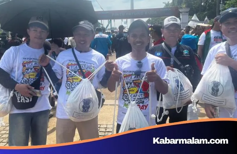 Kado Manis May Day 2026: Presiden Prabowo Subianto Bagikan Ribuan Paket Sembako untuk Buruh di Monas