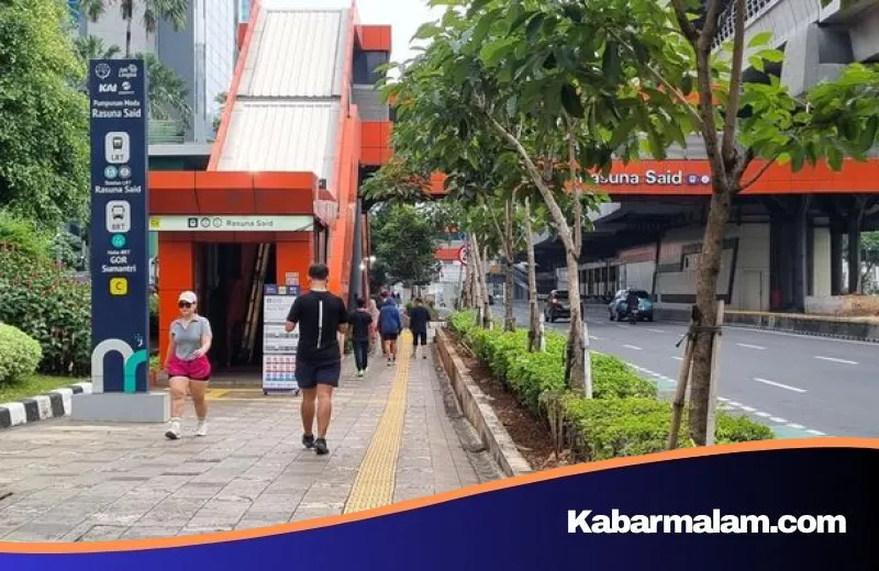 Kekecewaan di Jalur Rasuna Said: Warga 'Kecele' Saat CFD Ditiadakan Mendadak