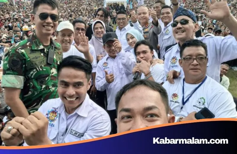 Komitmen Berantas Mafia Rekrutmen: Kapolda dan Gubernur Banten Temui Ribuan Buruh di Serang