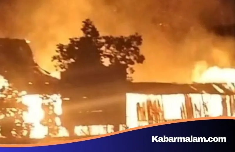Lupa Padamkan Lilin Altar, Gereja Katolik Stasi Santo Fransiskus di Mimika Ludes Terbakar