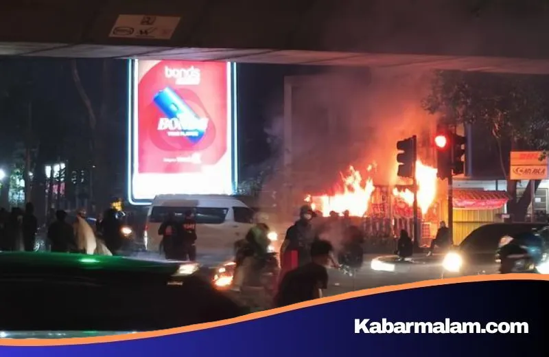 Massa Misterius Berpakaian Hitam Picu Kericuhan May Day 2026 di Bandung, Polisi: Itu Bukan Kelompok Buruh