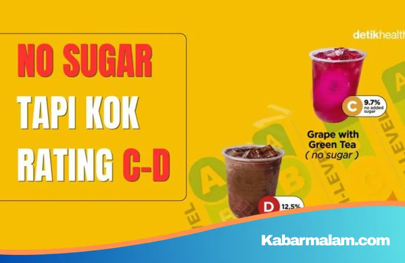 Membongkar Mitos 'No Sugar': Mengapa Minuman Kekinian Tetap Dapat Rating C-D di Nutri Level?