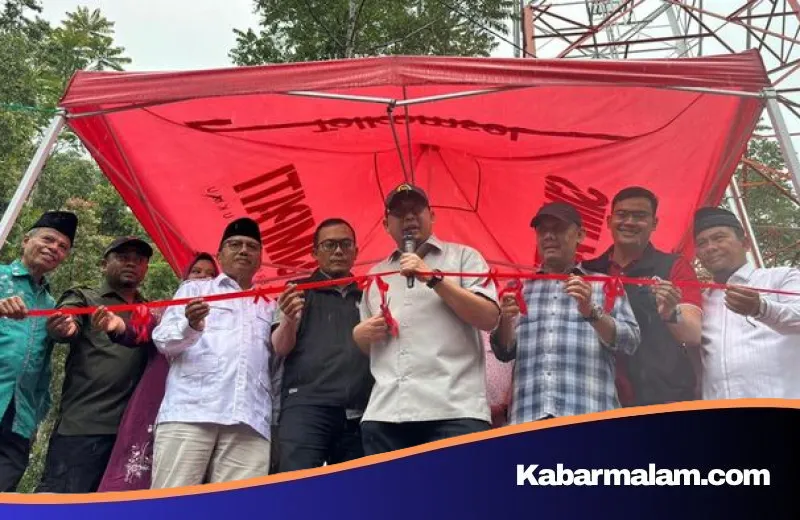 Nyalakan Sinyal di Malalak Utara: Andre Rosiade Tegaskan Komitmen Pemerataan Digital di Sumatera Barat
