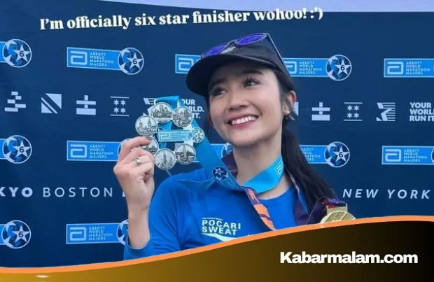Pesona Febby Rastanty di Lintasan Lari: Cara Elegan Temukan Ketenangan dan 'Healing' Diri
