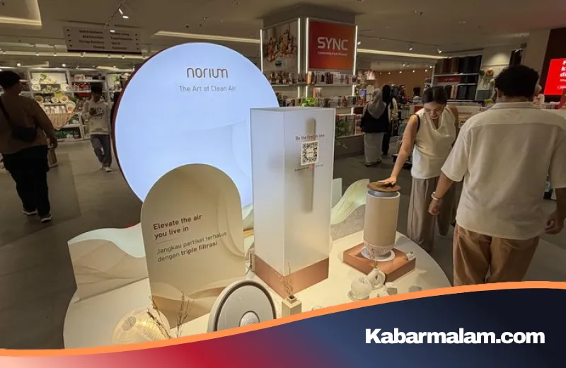 Seni Menghirup Udara Bersih: Norium Hadirkan Air Purifier yang Estetik dan Inovatif