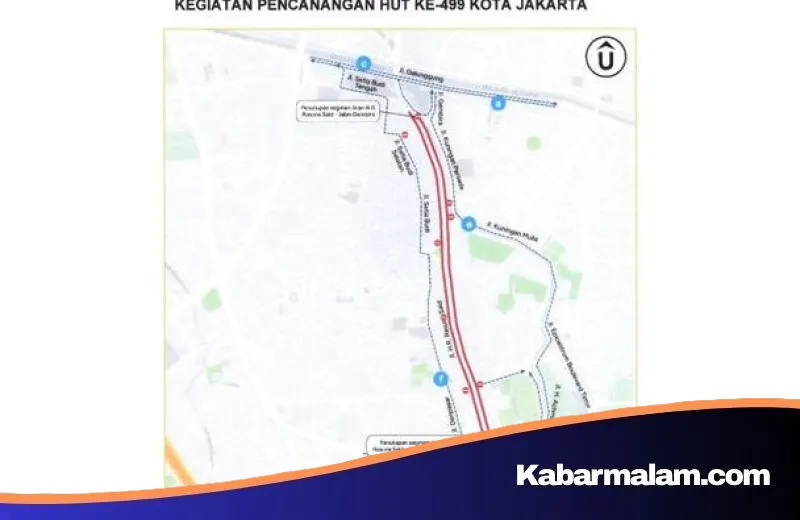 Siap-siap! CFD Jalan HR Rasuna Said Perdana Digelar Minggu Ini, Simak Rute dan Kantong Parkirnya