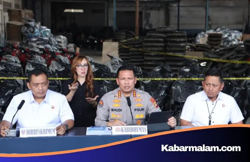 Skandal Ekspor Motor Ilegal: Polda Metro Jaya Bongkar Gudang Raksasa di Kebayoran Lama, 1.494 Unit Disita