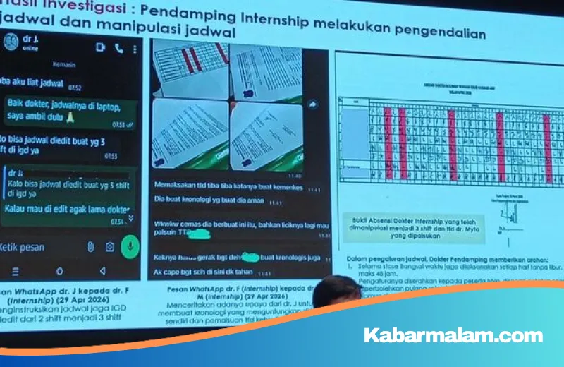Skandal Kematian Dokter Internship Jambi: Antara Beban Kerja Tak Manusiawi dan Manipulasi Jadwal