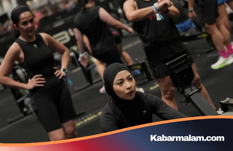 Tangguh dan Stylish, Intip Gaya Hijab Sporty Nikita Willy Saat Taklukkan Kompetisi Hyrox di Hong Kong
