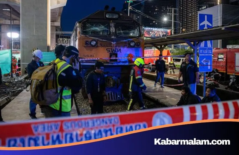 Tragedi Berdarah di Perlintasan Bangkok: Sopir Bus dan Masinis Resmi Didakwa atas Kelalaian Maut