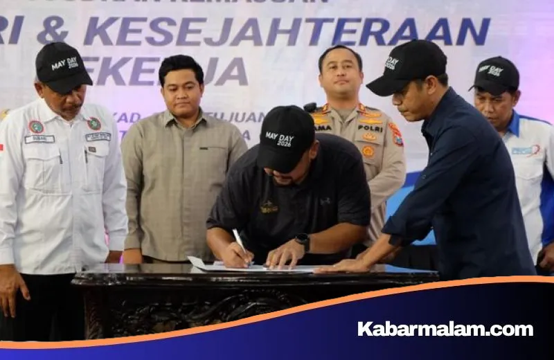 Transformasi May Day 2026: Harmoni Pemkab Gresik dan Buruh di Gelora Joko Samudro