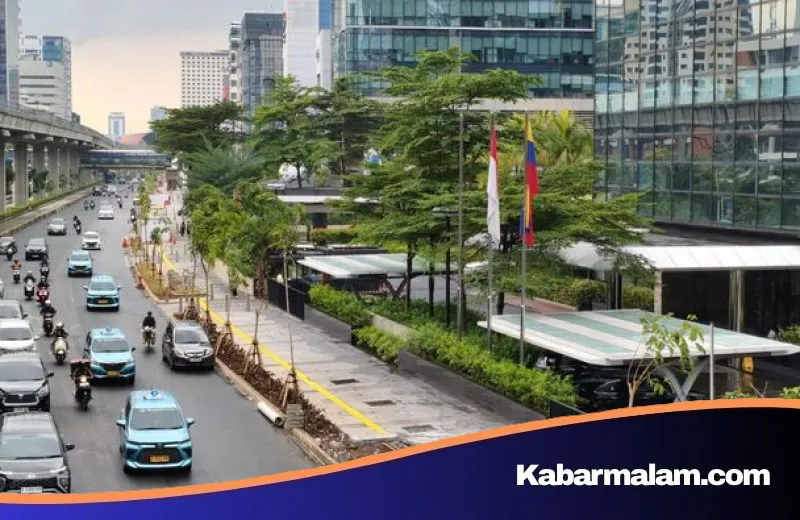 Wajah Baru Pedestrian Rasuna Said: Lebih Luas, Estetik, dan Ramah Disabilitas